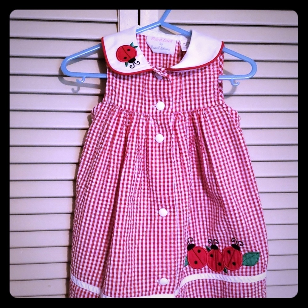 Rare Too Lady Bug Dress